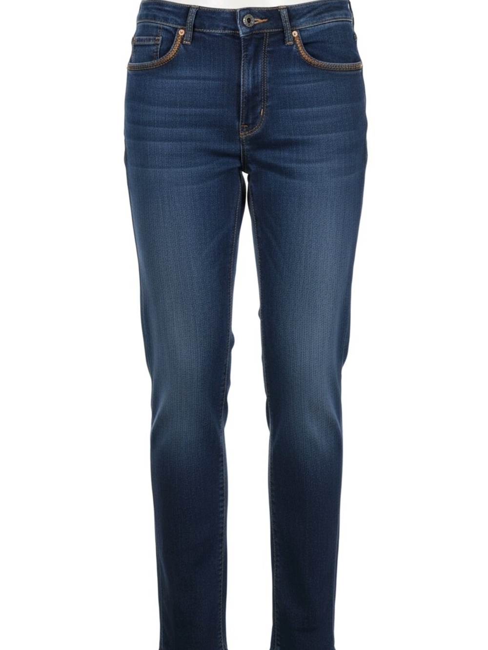 Women's Skinny Jeans in Dark Blue